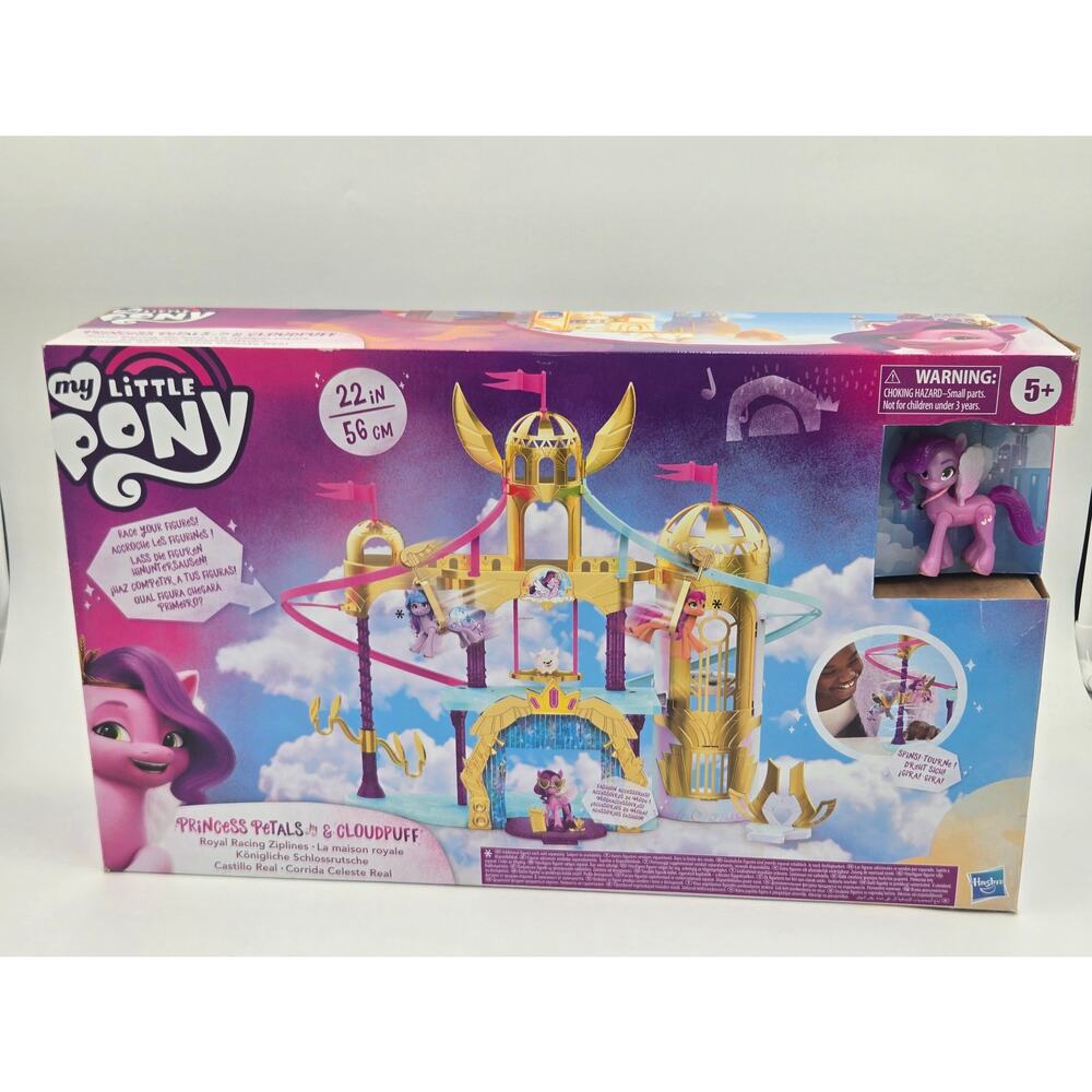 My Little Pony A New Generation Royal Racing Ziplines Castle Playset NIB